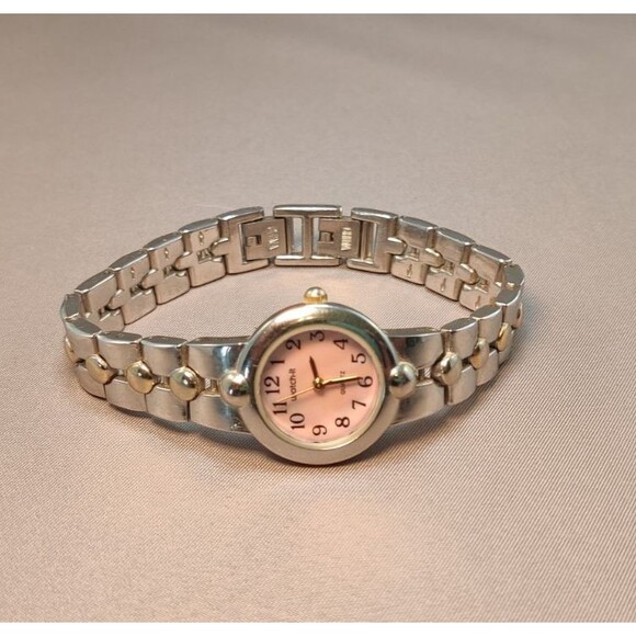 Ladies Watch-It Silver Tone Link Bracelet Analog Watch MLN3038 7" New Battery - Picture 8 of 14